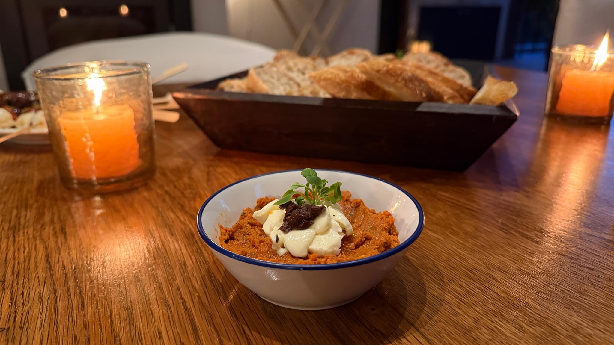 Intimate dining experience